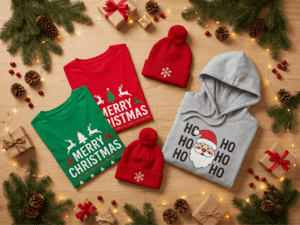 Personalize o seu Vestuário de Natal com Logótipos e Designs Únicos