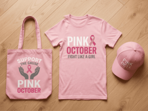 Personalização Profissional para a sua Campanha Outubro Rosa