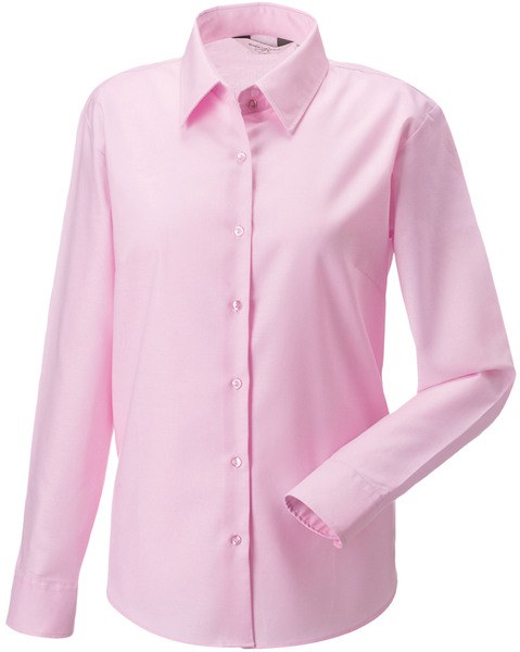 Russell Collection RU932F - Ladies' Long Sleeve Easy Care Oxford Shirt