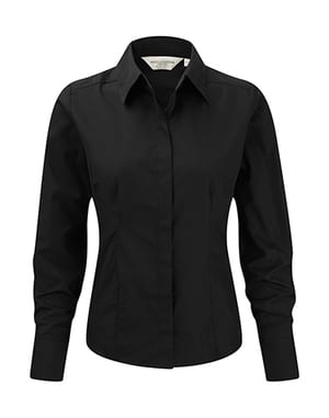 Russell Collection R-924F-0 - Camisa Mulher R924F Popeline M. Comprida