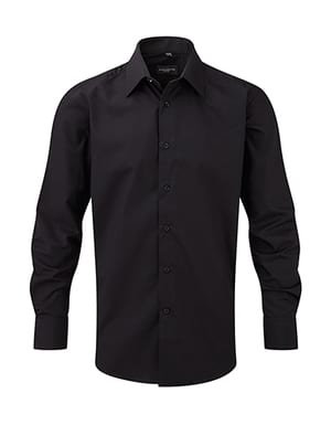 Russell Collection R-924M-0 - Camisa Homem R924M Popeline M. Comprida
