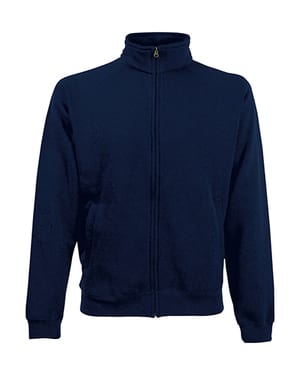 Fruit of the Loom 62-228-0 - Sweatshirt Homem Com Zíper Completo