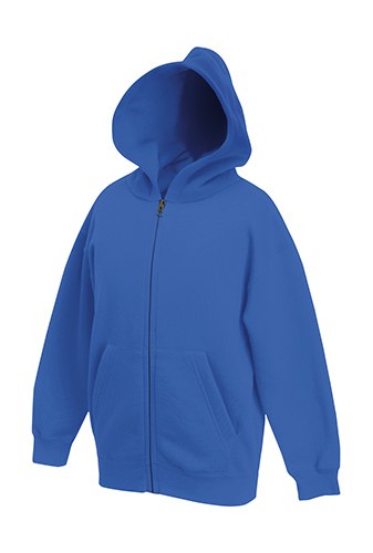 Fruit of the Loom 62-045-0 - Sweatshirt Criança Com Zíper e Capuz