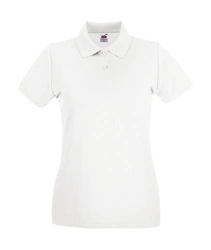 Fruit of the Loom 63-030-0 - Polo Mulher Ajustado Premium