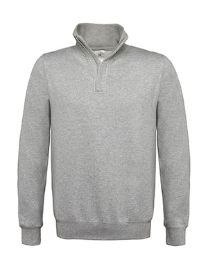B&C ID.004 - Sweatshirt Homem Zíper 1/4 ID. 004