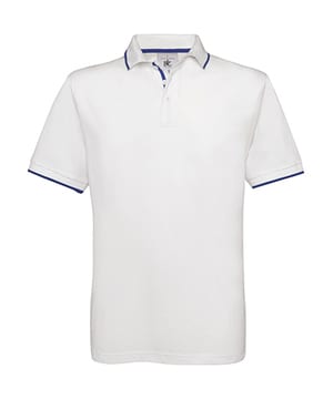 B&C Safran Sport - Polo Piqué Tipped Safran Sport