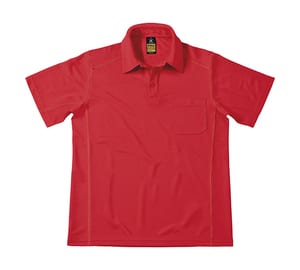 B&C Pro Coolpower Pro Polo - Polo Laboral Com Bolso B&C Coolpower Pro