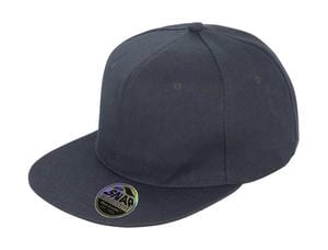 Result Headwear RC083X - Bronx Original Flat Peak Snap Back Cap