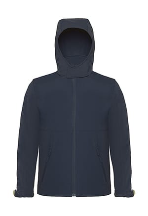 B&C Hooded Softshell Kids - Softshell Criança Com Capuz Hooded