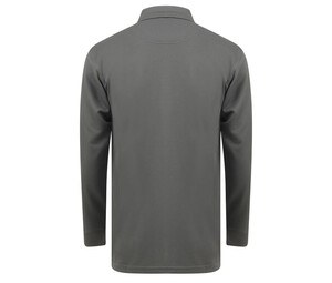 Henbury HY478 - Breathable Cool Plus Long Sleeve Polo Shirt