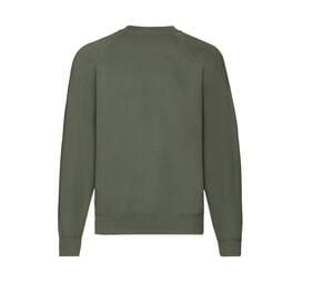 Fruit of the Loom SC260 - Jumper masculino de manga raglan