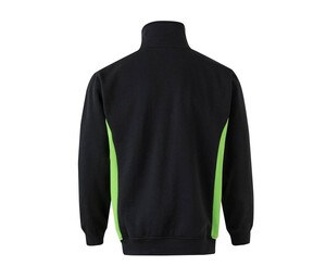 VELILLA V5704 - Two-tone zipped collar sweatshirt