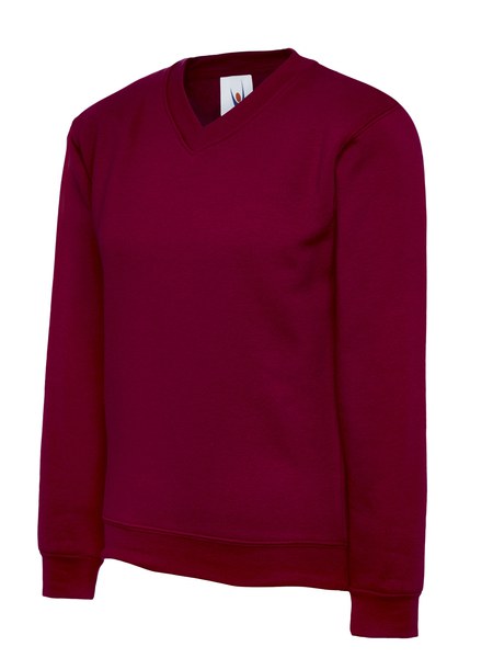 Radsow by Uneek UC206 - Kids Cozy V-Neck Fleece Sweatshirt for Winter