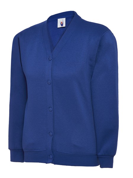 Radsow by Uneek UC207 - Ultra Soft Kids' Five Button Cardigan with Pockets