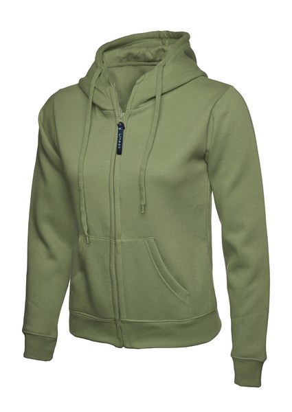 Radsow by Uneek UC505 - Ladies Classic Full Zip Hooded Sweatshirt