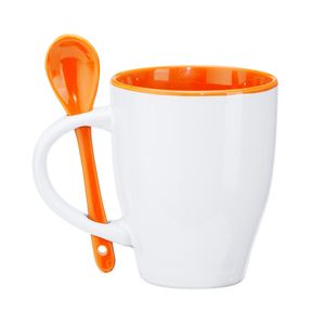 AKEBIA Caneca de cerâmica com capacidade para 350 ml - EgotierPro MD4008