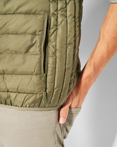 Roly RA5092 - Colete Masculino Oslo Toque de Pena com Bolsa