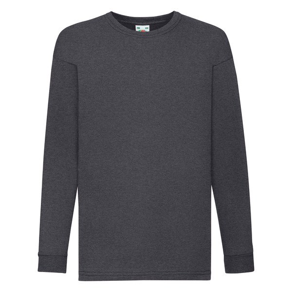 Fruit of the Loom 61-007-0 - Premium Kids Long Sleeve Cotton Tee