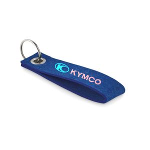 SUORA RPET Eco-Friendly Rectangular RPET Felt Keyring - GiftRetail MO6508
