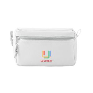 NEW Eco-Friendly Double Zipper Cosmetic Travel Bag - GiftRetail MO9345