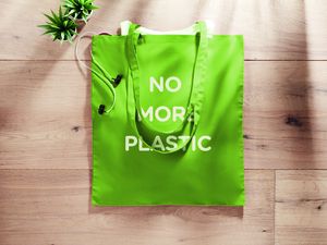 COTTONEL COLOUR Eco-Friendly 180g Cotton Shopping Bag with Long Handles - GiftRetail MO9846