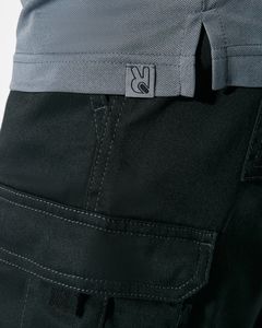 Roly PO8410 - SAMURAI Antibacterial short-sleeve polo shirt in a colour combination design