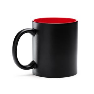 MACHA Caneca de cerâmica ideal para marcação a laser com interior colorido - EgotierPro TZ3997