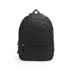WILDE 600D polyester backpack with two main compartments and a front pocket - EgotierPro MO7174