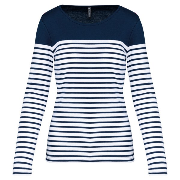 Kariban K386 - Camisa de senhora à marinheiro de manga comprida