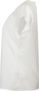 Henbury H597 - Blusa de senhora com colarinho plissado