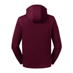 Russell RU209M - Sweatshirt com capuz e gola subida Pure Organic