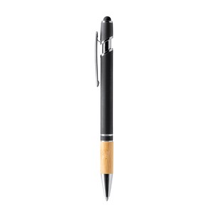 Stamina BL1246 - DEKEL The metal pen with a bamboo grip combines the elegance of metal with the warmth and natural beauty of bamboo