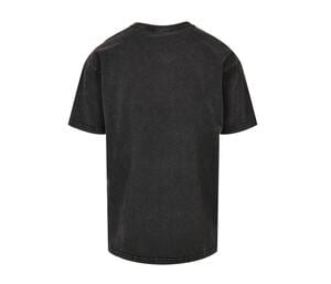 BUILD YOUR BRAND BY189 - ACID WASHED HEAVY OVERSIZE TEE