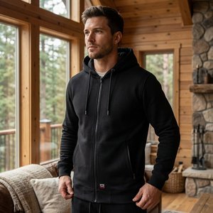 Tricorp T44 - Hooded Sweat Jacket Washable 60°C