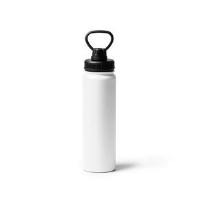 Stamina BI1360 - POLIT Double-walled 304 stainless steel sport bottle with practical carry handle