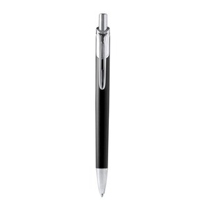Stamina BL1275 - BORG Ball pen with main structure in recycled aluminium and push button in chrome-plated finish
