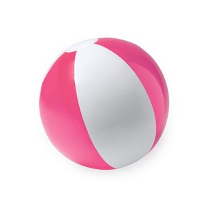 YAZOS PVC beach ball in translucent and solid colour - EgotierPro FB1474