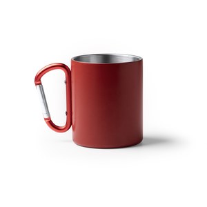 NASIK Caneca de parede dupla em aço inoxidável 304 com acabamento mate - EgotierPro TZ1369