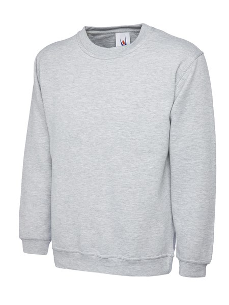 Radsow by Uneek UC211 - Women's Ultra Soft Charcoal Crew Neck Sweatshirt