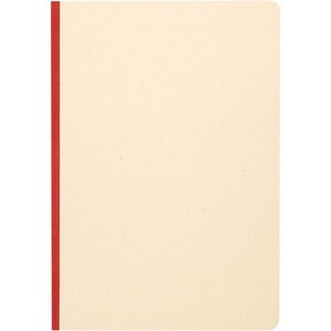 Bloco de notas A5 de capa mole, de cana-de-açúcar e RPET "Liliana" - EgotierPro 106125