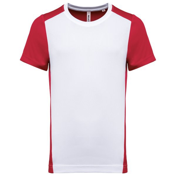 PROACT PA4014 - T-shirt de desporto bicolor eco-responsável de homem