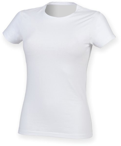 SF Clothing SK121 - T-shirt de senhora com decote redondo Feel Good