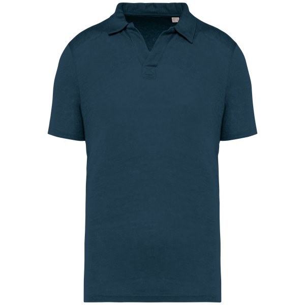 Spasso SP220 - Men’s linen polo shirt