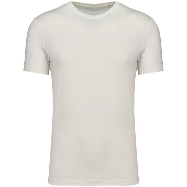 Spasso SP325 - T-shirt eco-responsável em algodão biológico e linho unissexo