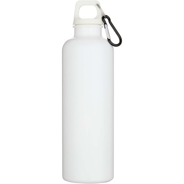 Garrafa de água de plástico reciclado RCS Oregon 750 ml, cor sólida, com mosquetão - EgotierPro 100878