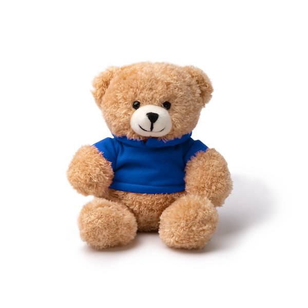 Stamina FT1853 - JAZZ Plush teddy bear with sweatshirt made of soft polyester