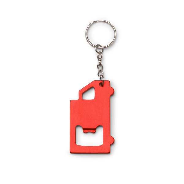 Stamina KO1554 - TOLVAK Opener keyring made of aluminium in the shape of a truck