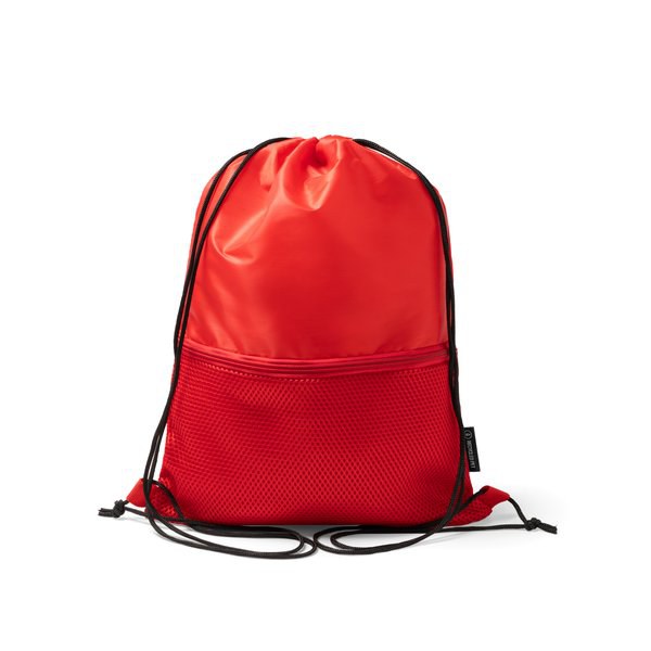 Stamina MO1681 - MILAK Rope backpack in RPET 210D with outer pocket in padded fabric and zip
