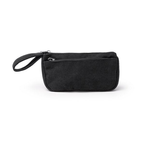 Stamina NE2045 - FEREZ Corduroy toiletry bag with a main compartment and a front compartment