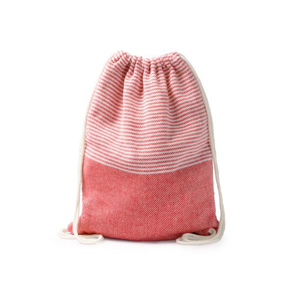 Stamina TW1825 - MADEIRA Mochila Pareo em algodão reciclado 190 g/m²